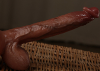 Toplam Uzunluk 30cm 11.8 İnç Yapay Penis Seks Oyuncak Yetişkin G Noktası Stimülatörü
