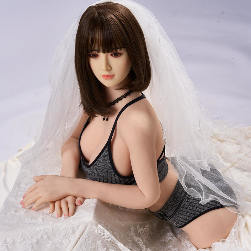 Asyalı Kız Tarzı Uzunluk 98cm Yarım Boy Seks Bebeği Gerçekçi Yumuşak TPE